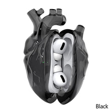 Load image into Gallery viewer, Cool Heart Earphone Case For Airpodspro1/2 Airpods 4 3 Case 3D Liquid Silica Gel Earphone Cover Decoration Anti Fall