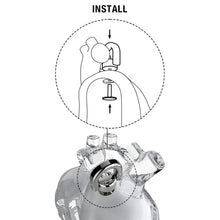 Load image into Gallery viewer, Cool Heart Earphone Case For Airpodspro1/2 Airpods 4 3 Case 3D Liquid Silica Gel Earphone Cover Decoration Anti Fall