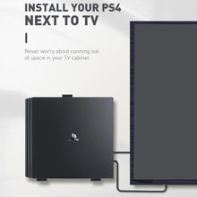 Load image into Gallery viewer, Wall Mount Holder For PS4 Console Bracket For PlayStation 4 Storage Stand Host Rack Hook Base For PS4 Pro/Slim Accessories