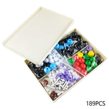 Load image into Gallery viewer, 189Pcs High Level Chemistry Molecular Model Inorganic & Organic Molecular Models Kit with Atoms, Bonds