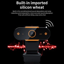 Load image into Gallery viewer, 4K-480P HD Webcam Camera Auto Focus Webcam CMOS USB Computer PC Camera with Mic for Video Calling Network Teaching Office Meeting