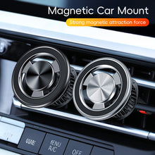 Load image into Gallery viewer, Snap-On Car Mobile Phone Stand Multi-Functional Ventilation Outlet Circular Magnetic Attraction Stand Automotive Interior Products