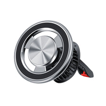 Load image into Gallery viewer, Snap-On Car Mobile Phone Stand Multi-Functional Ventilation Outlet Circular Magnetic Attraction Stand Automotive Interior Products