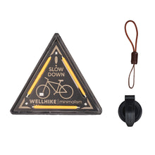 Load image into Gallery viewer, Outdoor Camping Triangular Light Tent Atmosphere Decorative Lamp Multi-Functional Night Cycling Bag Hanging Warning Light