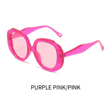 Load image into Gallery viewer, HD Fashionable Sunglasses Large Frame Gradient UV Protection Sunglasses For Driving And Cycling