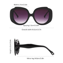 Load image into Gallery viewer, HD Fashionable Sunglasses Large Frame Gradient UV Protection Sunglasses For Driving And Cycling