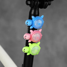 Load image into Gallery viewer, Children's Bicycle Little Turtle Warning Light Multi-Functional Colorful Long-Lasting Intelligent Sensor Night Riding Spoke Light Seat Taillight
