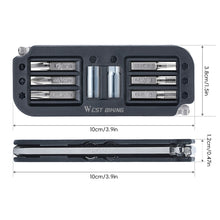Load image into Gallery viewer, 1Set Portable Multi-Functional Bicycle Repair Tools Wrench Screwdriver Maintain Combination Tools Cycling Equipment