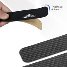 Load image into Gallery viewer, 1Set Bicycle Chain Guard Sticker Anti-Scratch Carbon Fiber Textured Front Forklift Frame Guard Sticker