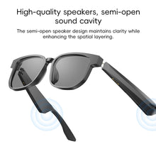 Load image into Gallery viewer, AI Smart Bluetooth Audio Glasses Outdoor Sports Call Navigation Ultraviolet-Proof Sunglasses