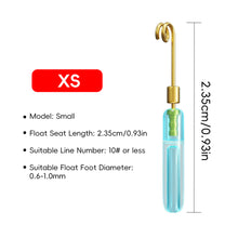 Load image into Gallery viewer, 10PCS Detachable Sliding Float Seat Copper Head Quick-Rotating Float Seat Anti-Winding Fishing Group Accessories