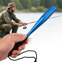 Load image into Gallery viewer, 1PC Portable Aluminum Alloy Fish Bat With Lanyard Hollow Fish-Hitting Hammer Outdoor Fish-Controlling Helper