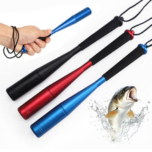 Load image into Gallery viewer, 1PC Portable Aluminum Alloy Fish Bat With Lanyard Hollow Fish-Hitting Hammer Outdoor Fish-Controlling Helper
