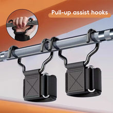 Load image into Gallery viewer, 2PCS Upgraded Strength Training Assistance Hooks With Wrist Guards Wear-Resistant Anti-Slip Grip Strength Hooks Fitness Equipment