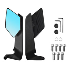 Load image into Gallery viewer, Motorcycle Rearview Mirror Invisible Wing Adjustable Rotating Side View Mirror For MT07 MT03 MT25 MT09 MT09 MT10