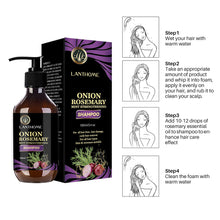 Load image into Gallery viewer, Hair Shampoo for Fast Hair Growth Rosemary Onion Shampoo Spray Anti Hair Loss Effective Within 7 Day Hair Growth Product