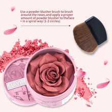 Load image into Gallery viewer, Innovative 3D Rose Powder Blusher Naturally Improves Color Small Petals Nude Makeup Easy To Color Powder Blusher