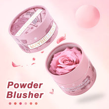 Load image into Gallery viewer, Innovative 3D Rose Powder Blusher Naturally Improves Color Small Petals Nude Makeup Easy To Color Powder Blusher