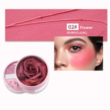 Load image into Gallery viewer, Innovative 3D Rose Powder Blusher Naturally Improves Color Small Petals Nude Makeup Easy To Color Powder Blusher