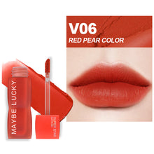 Load image into Gallery viewer, Waterproof Liquid Lipstick Matte Velvet Clay Texture Lip Gloss Bohemian Style Earth Brown Lasting Non Stick Cup Makeup