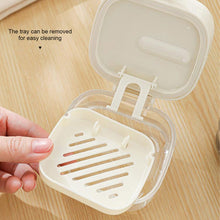Load image into Gallery viewer, Multi Functional Denture Cleaning Box Portable Bathroom Washing Denture Cleaner Storage Box Denture Cleaning Soaking Box
