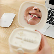 Load image into Gallery viewer, Multi Functional Denture Cleaning Box Portable Bathroom Washing Denture Cleaner Storage Box Denture Cleaning Soaking Box