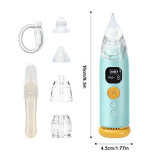Load image into Gallery viewer, Electric Children Kids Nasal Aspirator for Baby Suction Nose Cleaner Soothing Nose Cleaning Device Nasal Cleaning Tools