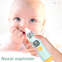 Load image into Gallery viewer, Electric Children Kids Nasal Aspirator for Baby Suction Nose Cleaner Soothing Nose Cleaning Device Nasal Cleaning Tools