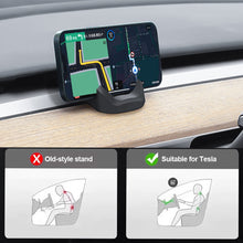 Load image into Gallery viewer, Car Phone Holder No trace Clip-on For Dashboard Air Vent Liquid Silicone Rubber For Tesla Model 3 Y Highland 2017-2025