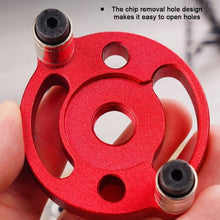 Load image into Gallery viewer, 3-10mm Vertical Doweling Jig Kit Self Centering Drill Guide Locator Aluminum Alloy Woodworking Hole Puncher DIY Furniture Connection