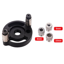 Load image into Gallery viewer, 3-10mm Vertical Doweling Jig Kit Self Centering Drill Guide Locator Aluminum Alloy Woodworking Hole Puncher DIY Furniture Connection