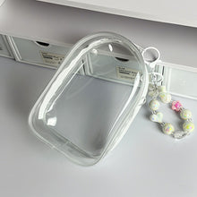 Load image into Gallery viewer, For 17cm Labubu V2 V3 15cm Cotton Doll Outfit Crossbody Pain Bag PVC Storage Bag Dolls Display Bag