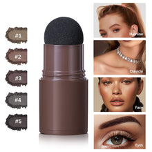 Load image into Gallery viewer, Waterproof Hairline Powder Repair Eyebrow Trimming Eyebrow Print Beauty Product Anti-sweat Modification Nose Shadow