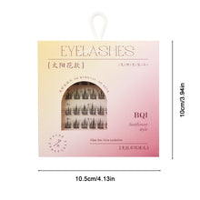 Load image into Gallery viewer, C Curl Glue-free Manga Lashes Reusable Natural Segmented Eyelashes Single Cluster No Need Glue Cat Elf False Eyelashes Down Eyelashes