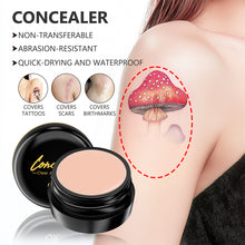 Load image into Gallery viewer, Waterproof Full Coverage Concealer for Tattoos Scars Anti Dark Circle Freckle Natural Foundation Face Makeup for All Skin Tones