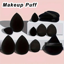 Load image into Gallery viewer, 12PCS Makeup Sponge Cosmetic Puff Makeup Tools Foundation Powder Sponge Beauty Tool Women Make Up Accessories