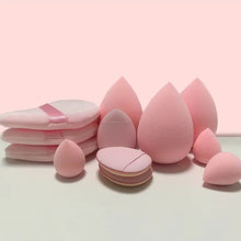 Load image into Gallery viewer, 12PCS Makeup Sponge Cosmetic Puff Makeup Tools Foundation Powder Sponge Beauty Tool Women Make Up Accessories