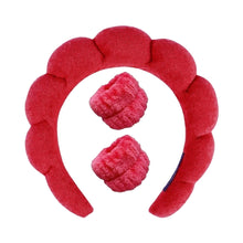 Load image into Gallery viewer, Soft Comfortable Wash Face Sponge Headband Wrist Strap Beauty Skincare Yoga Multipurpose Versatile Hair Fixing Headband
