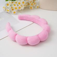 Load image into Gallery viewer, Soft Comfortable Wash Face Sponge Headband Wrist Strap Beauty Skincare Yoga Multipurpose Versatile Hair Fixing Headband