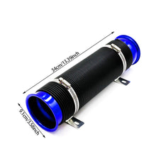 Load image into Gallery viewer, 76mm Car Modification Supplies Telescopic Tube Ventilation Tube Intake Air Pipe Expandable Cold Air Intake Kit