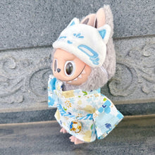Load image into Gallery viewer, Miniature Kimono Skirt Set for 17cm Labubu Dolls Cute DIY Doll Clothes Fashion Accessories Lovely Outfit Gifts for Girls Friends