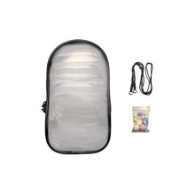 Load image into Gallery viewer, For 17cm Labubu V2 V3 15cm Cotton Doll Outfit Crossbody Pain Bag PVC Storage Bag Dolls Display Bag