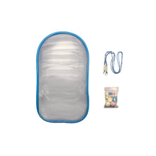 Load image into Gallery viewer, For 17cm Labubu V2 V3 15cm Cotton Doll Outfit Crossbody Pain Bag PVC Storage Bag Dolls Display Bag