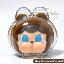 Load image into Gallery viewer, 1PC Protective Acrylic Storage Case For Plush Dolls Display Bag for Crybaby No Doll Transparent Portable Cable Organizer Box