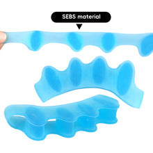 Load image into Gallery viewer, 1Pair Soft Toe Spacer Separator Breathable Hallux Valgus Splint Bunion Corrector Hallux Valgus Brace for Day/Night Use