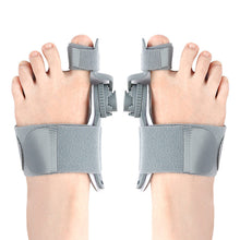 Load image into Gallery viewer, 1pc Breathable Hallux Valgus Splint Orthopedic Toe Alignment Bunion Corrector Anti-slip Heel Strap for Left & Right Toe Separator