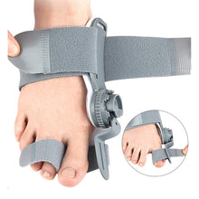 Load image into Gallery viewer, 1pc Breathable Hallux Valgus Splint Orthopedic Toe Alignment Bunion Corrector Anti-slip Heel Strap for Left & Right Toe Separator