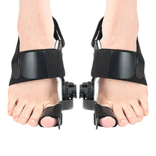 Load image into Gallery viewer, 1pc Breathable Hallux Valgus Splint Orthopedic Toe Alignment Bunion Corrector Anti-slip Heel Strap for Left & Right Toe Separator