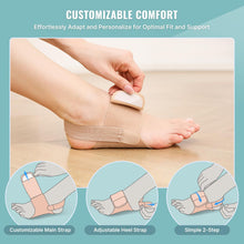 Load image into Gallery viewer, 1 Pair Adjustable Arch Support Silicone anti-slip Flat Foot Correction Flat Foot Insoles Braces for Plantar Fasciitis