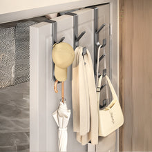 Load image into Gallery viewer, 1PC Over Door Hooks Multifunctional Door Rear Hook Clothes Hanger Space Saving Vertical Design Storage Hook